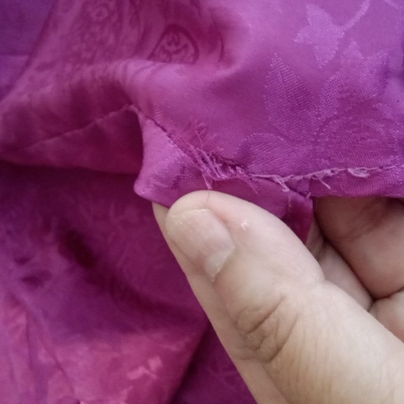 Victoria Secret Satin Sleep Shirt Vintage Y2k Intimate Comfy Womens M/L - Picture 8 of 9